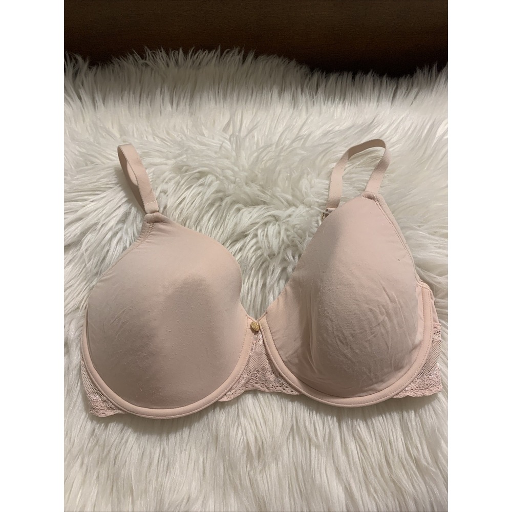 Natori Lightly Lined T Shirt Bra 32DDD Soft Pink